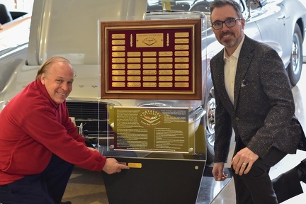 Darrel Burnett with Dan Terrien COTB Display